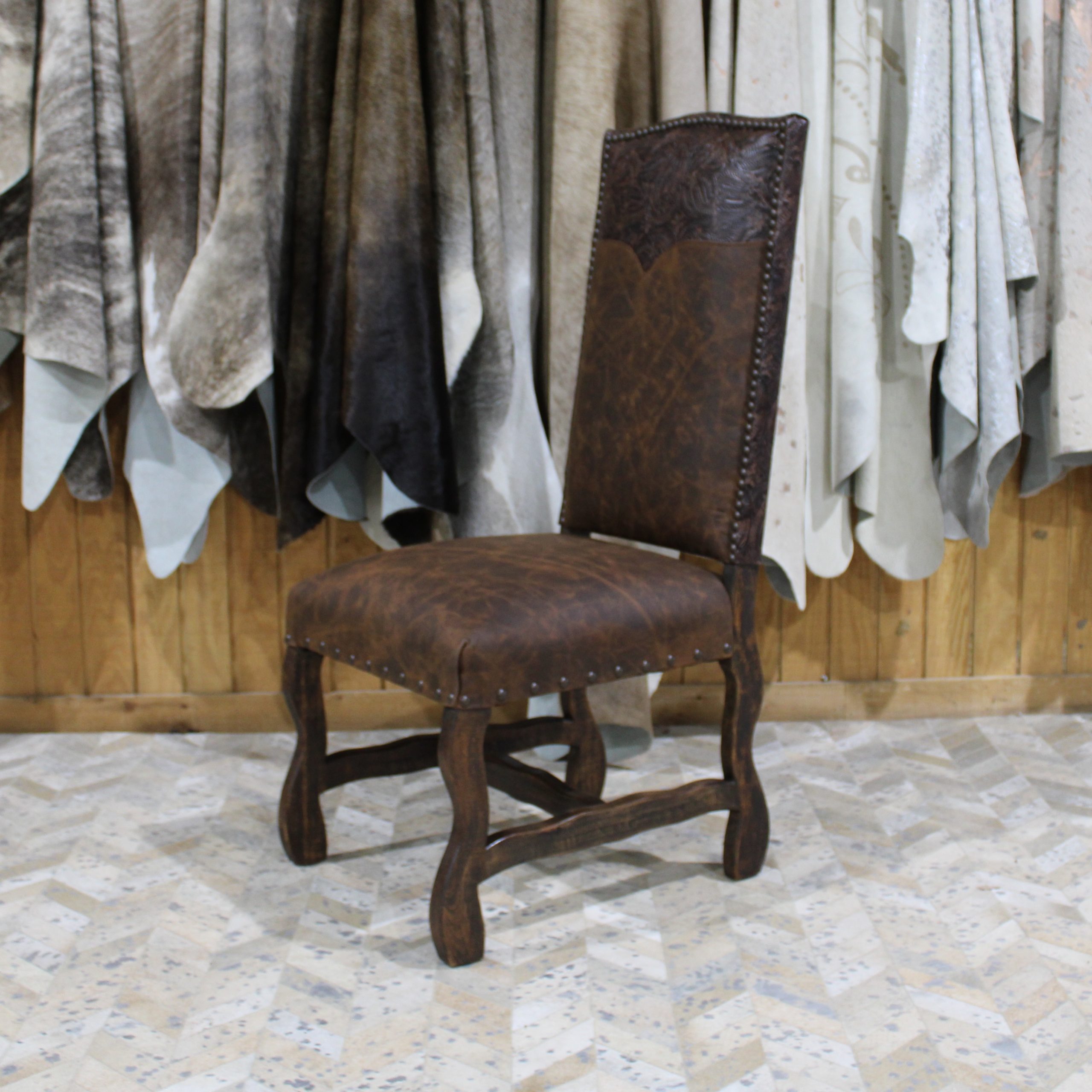 Ponaka Embossed Dark Brown - Ranch & Co Interiors