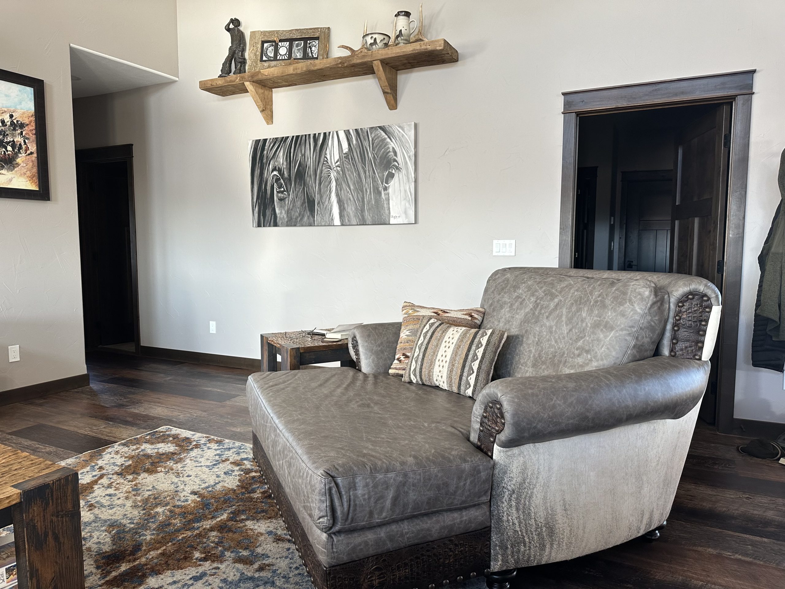 Cheyenne ChaiseGray - Ranch & Co Interiors