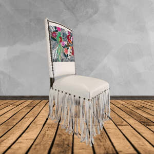RCI - The Ponaka Dining Chair with Fringe - Ranch & Co Interiors