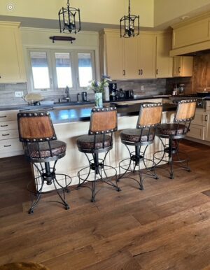 The Carson Swivel Barstool