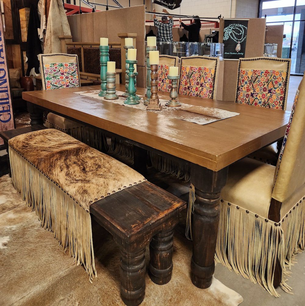The Waco Dining Set 8_ Table - Ranch & Co Interiors