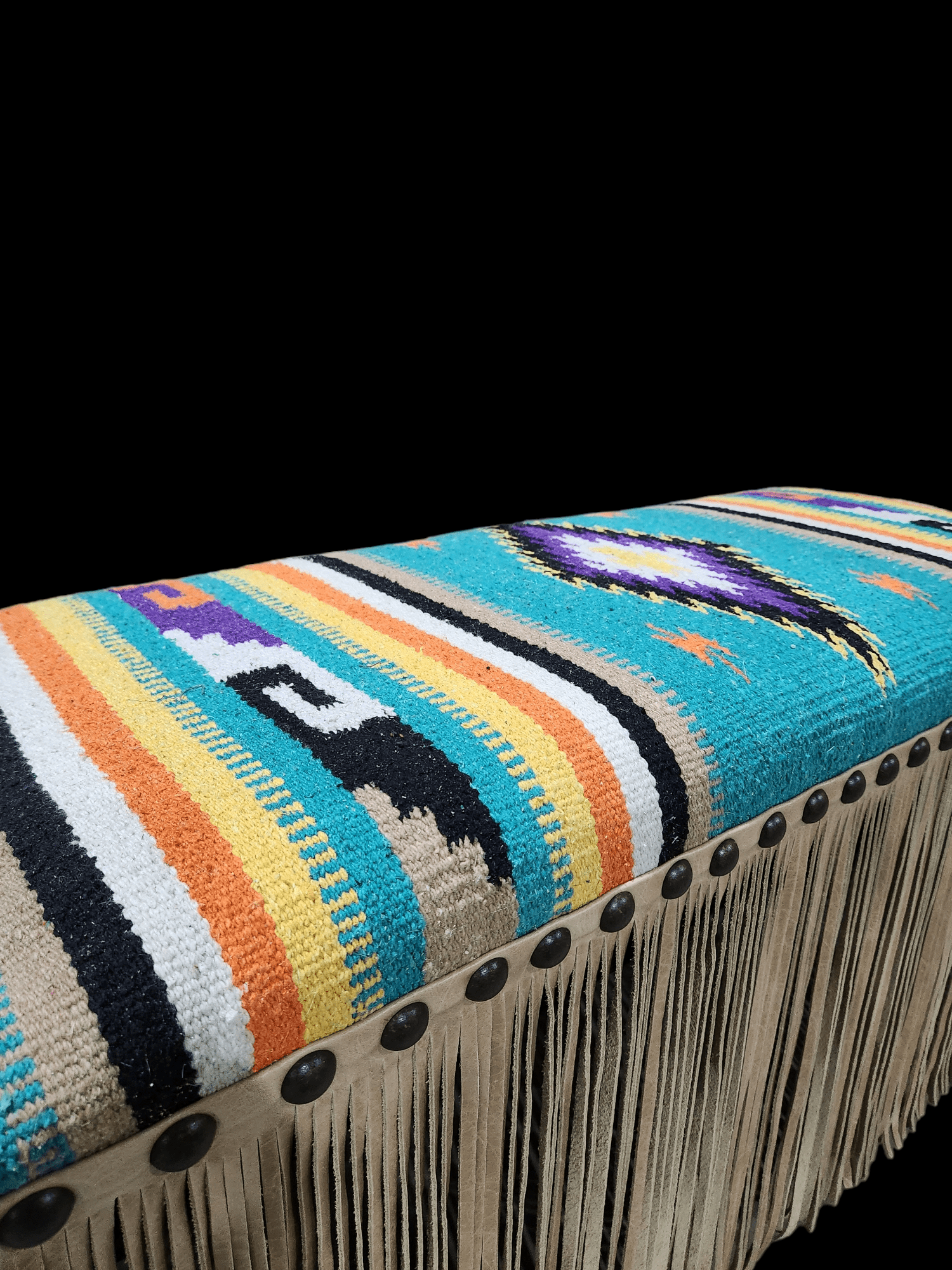 Waco small benchaztec D - Ranch & Co Interiors