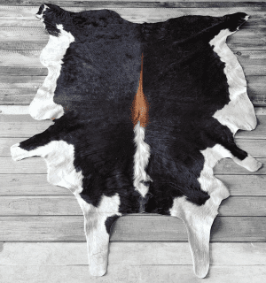 Premium Cowhide #28 - Black and White Cowhide