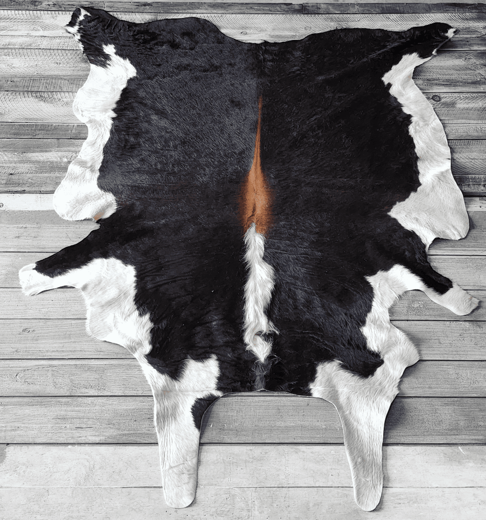 Cowhide #28.Black and White - Ranch & Co Interiors