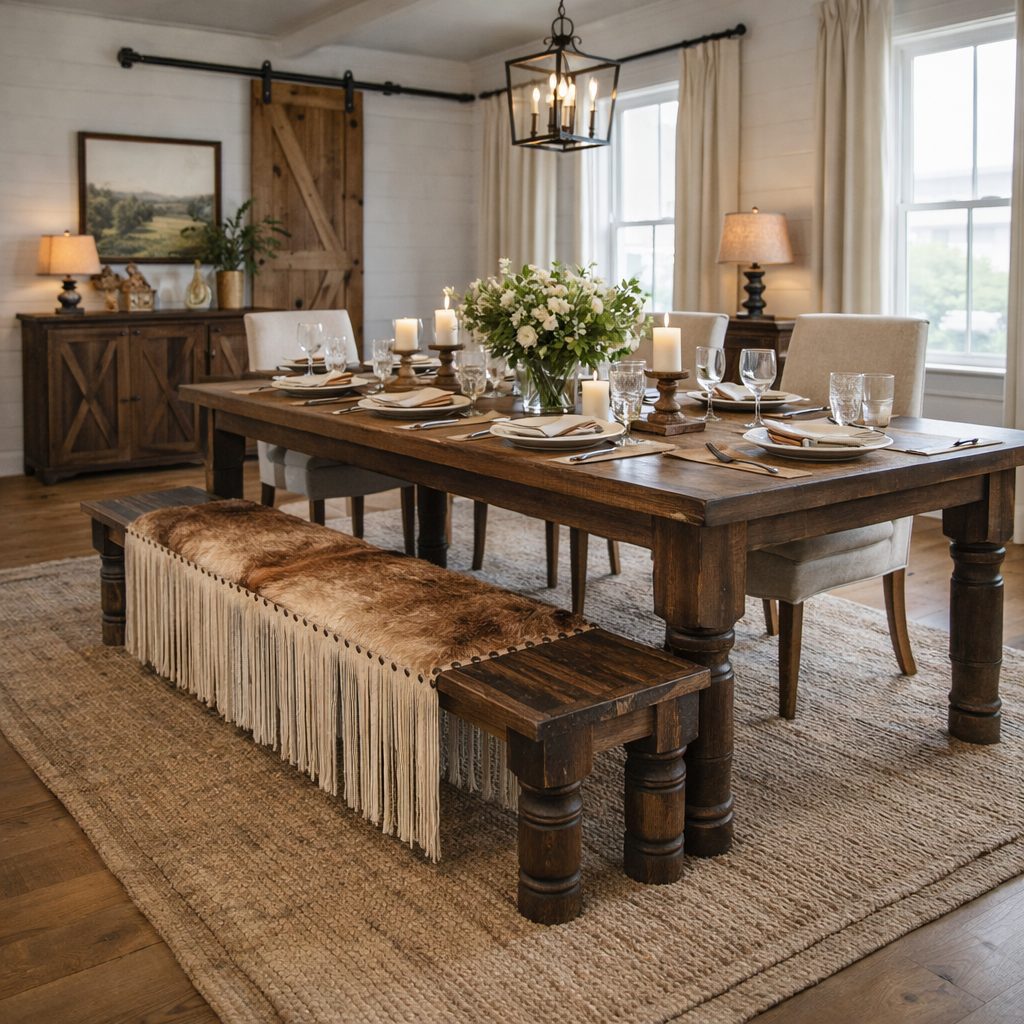 Waco BenchDining - Ranch & Co Interiors