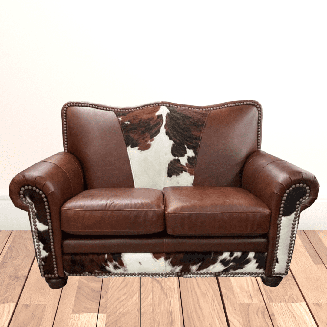 San Angelo loveseat front - Ranch & Co Interiors