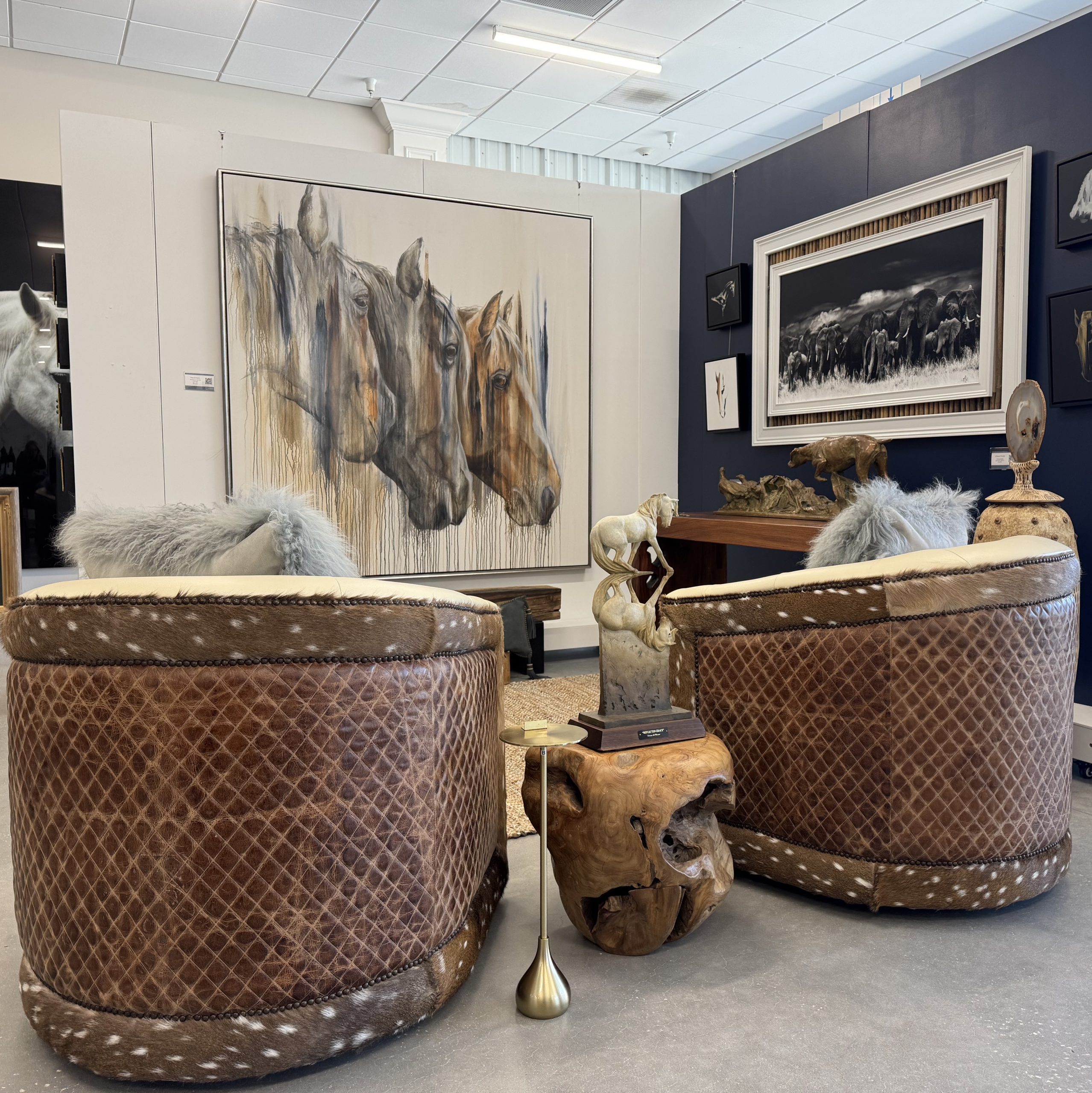 Barrel Chairs with Axis - Ranch & Co Interiors