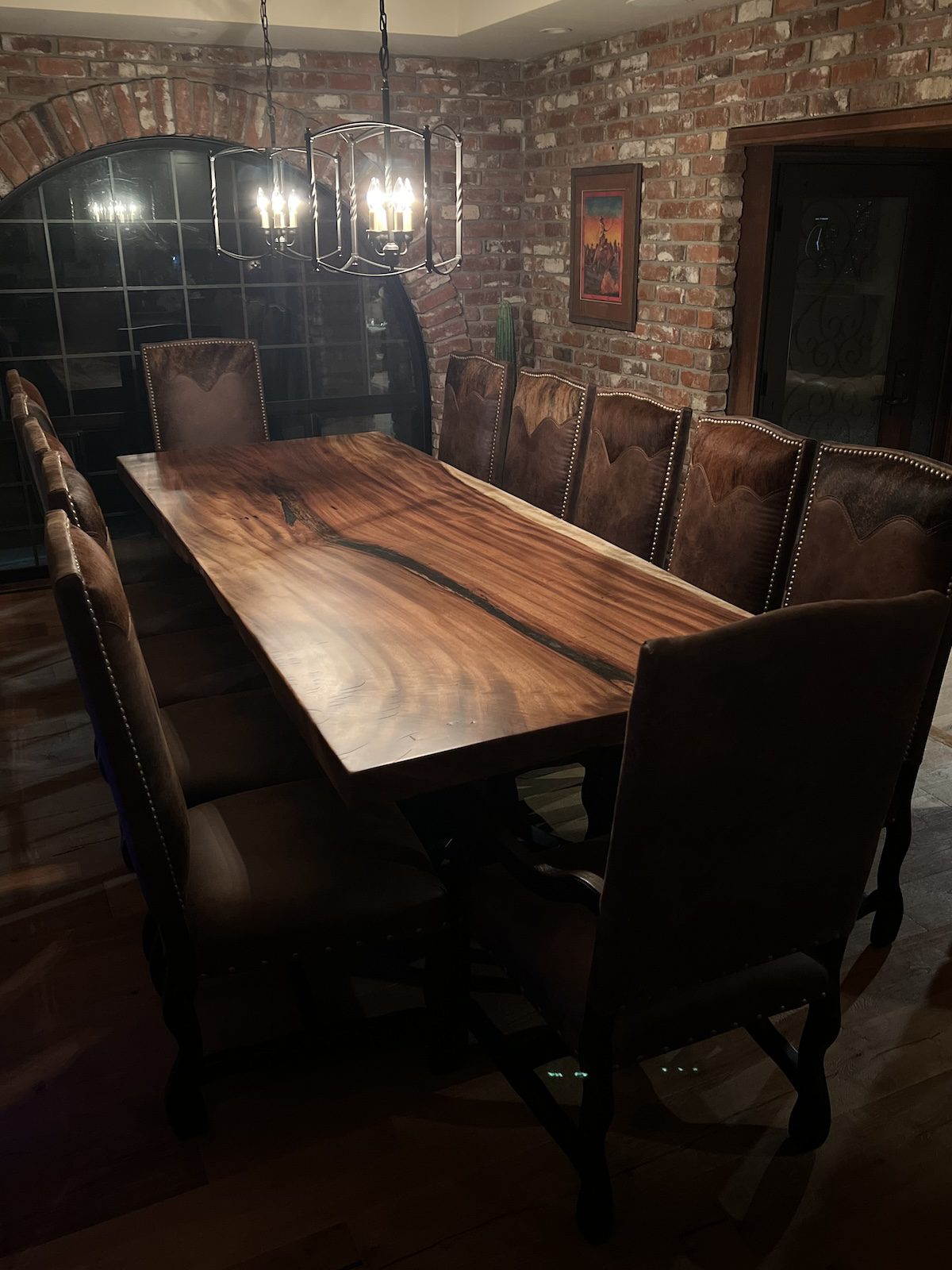 The Grand Island Live Edge Dining TableD - Ranch & Co Interiors
