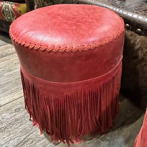 The Sisters Round Fringe Ottoman