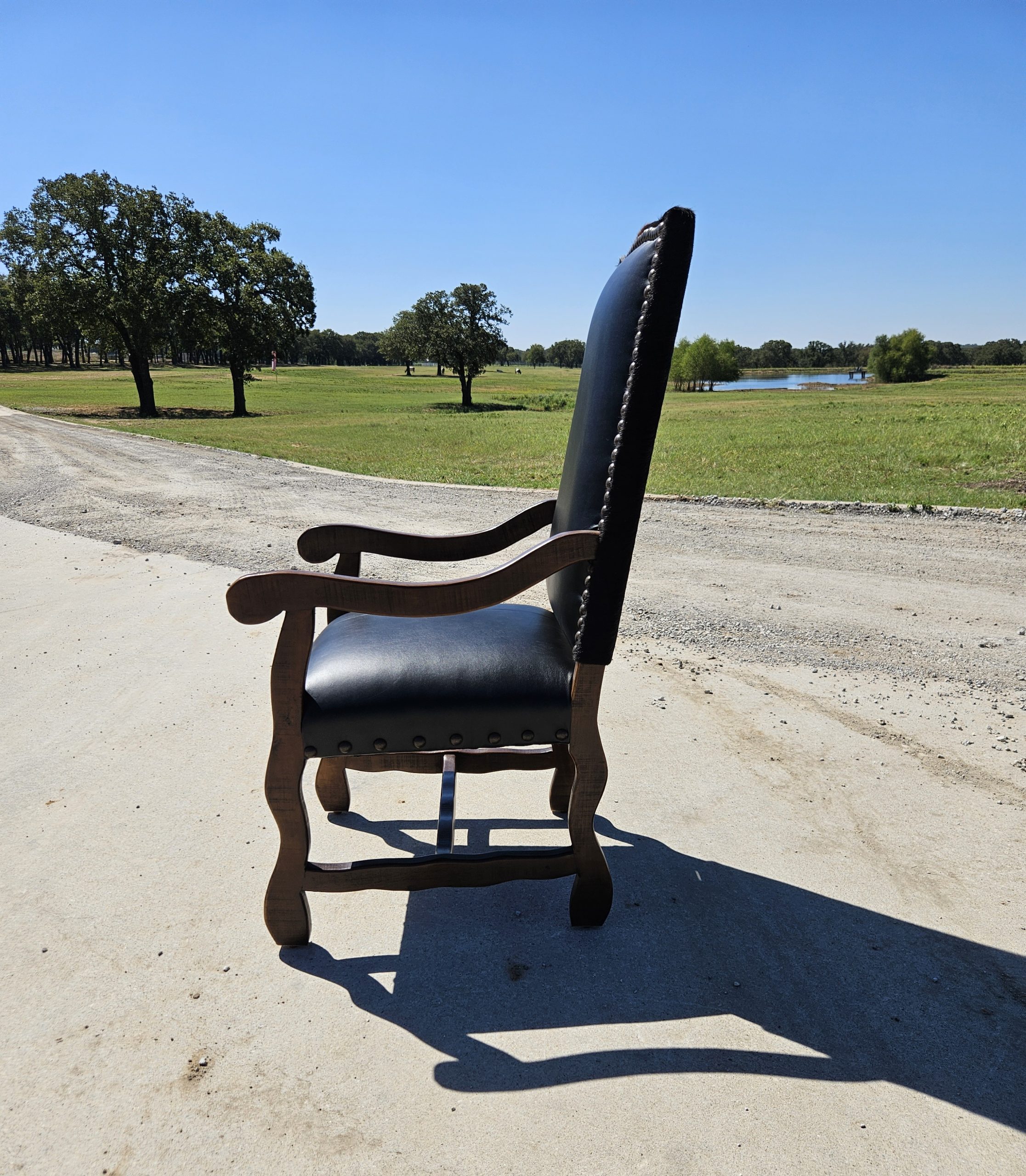 Ponaka Dining Chair with ArmsSide - Ranch & Co Interiors