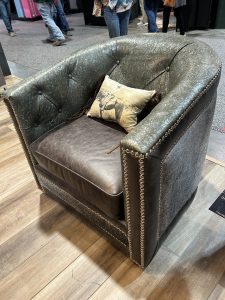 Salinas Barrel ChairGreen1 - Ranch & Co Interiors