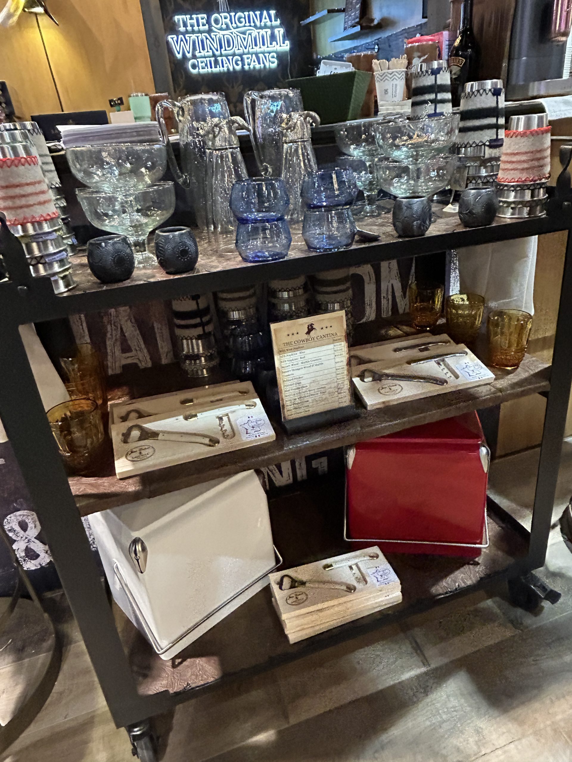 The Cowboy Cantina Cart 1 - Ranch & Co Interiors