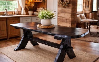 The Sonora Live Edge Dining Table