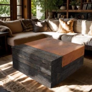 The Delta Copper Coffee Table