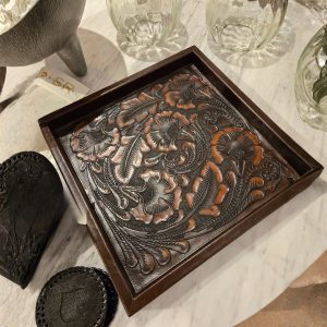 The Hand Tooled Tray Tobacco
